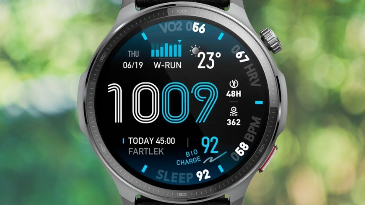 Amazfit Balance 2 XT: registros apontam uma versão premium em titânio do relógio de treino