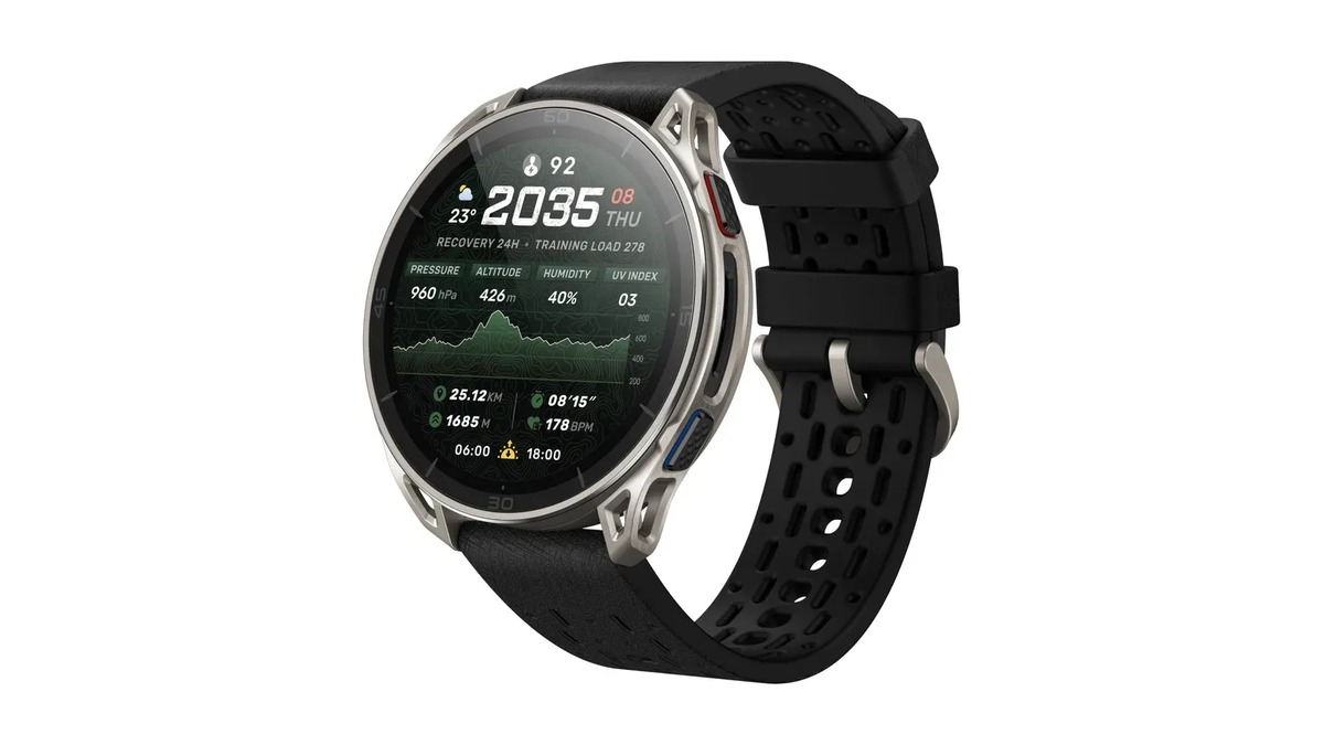 Review Amazfit Cheetah 2 Ultra: titânio, mapas topográficos e 30 dias de bateria por metade do preço de um Garmin