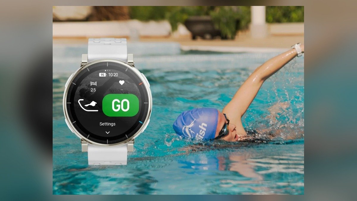 Amazfit lança atualização com suporte a remo e natação