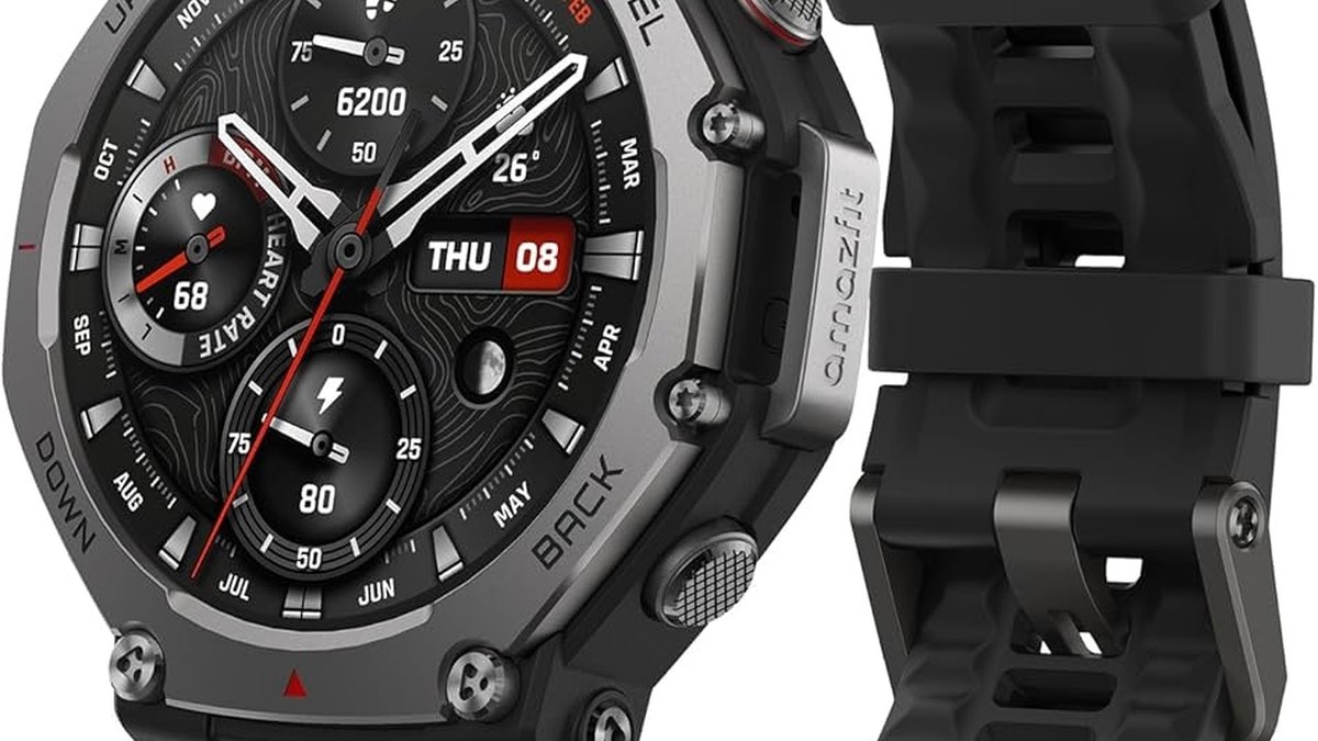 Amazfit T-Rex 3 em oferta: o rugged AMOLED que desafia a Garmin por uma fração do preço