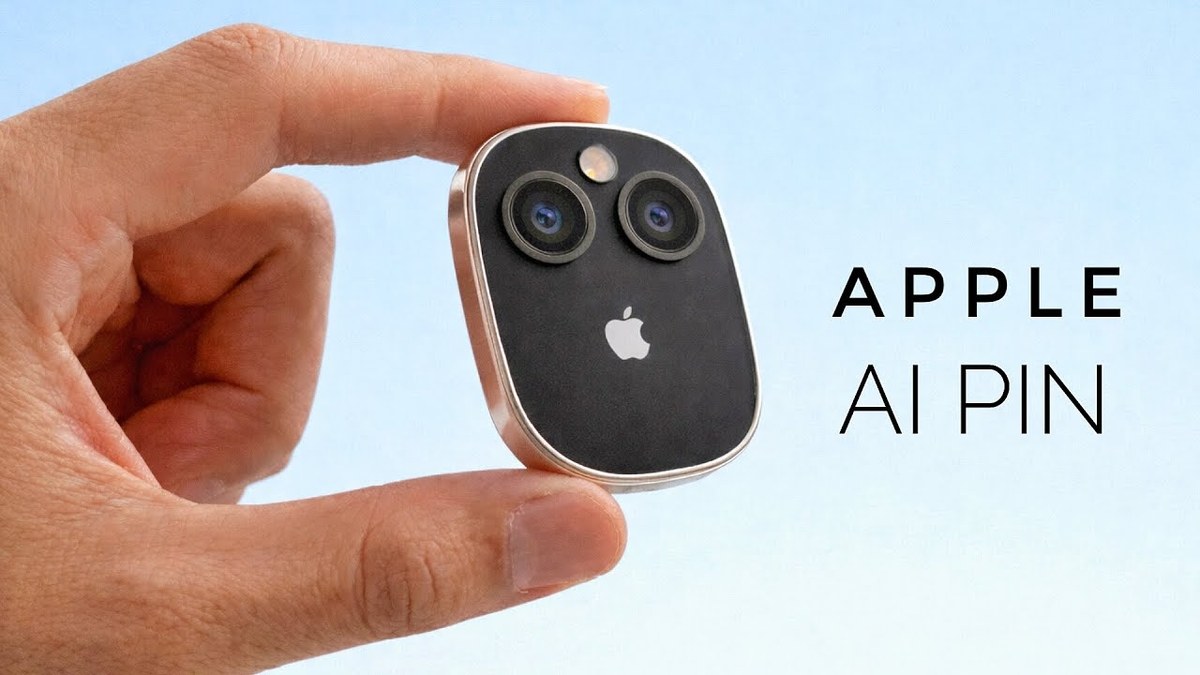 Apple trabalharia em 'AI pin' do tamanho de um AirTag com câmeras e microfones
