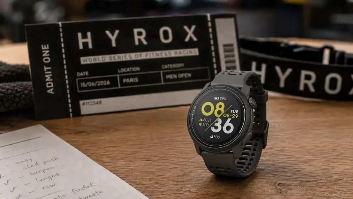 Coros adiciona modo Hyrox, Hill Alerts e Pace Strategy em atualização