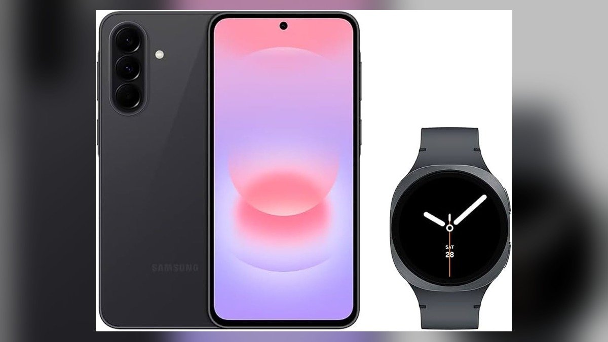Kit Galaxy A37 + Galaxy Watch8 sai por R$ 2.300 na Shopee