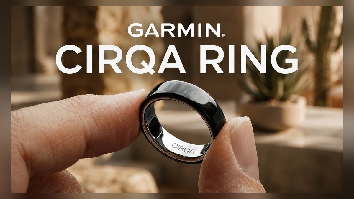 Certificação indonésia lista modelo Garmin como Cirqa Smart Ring