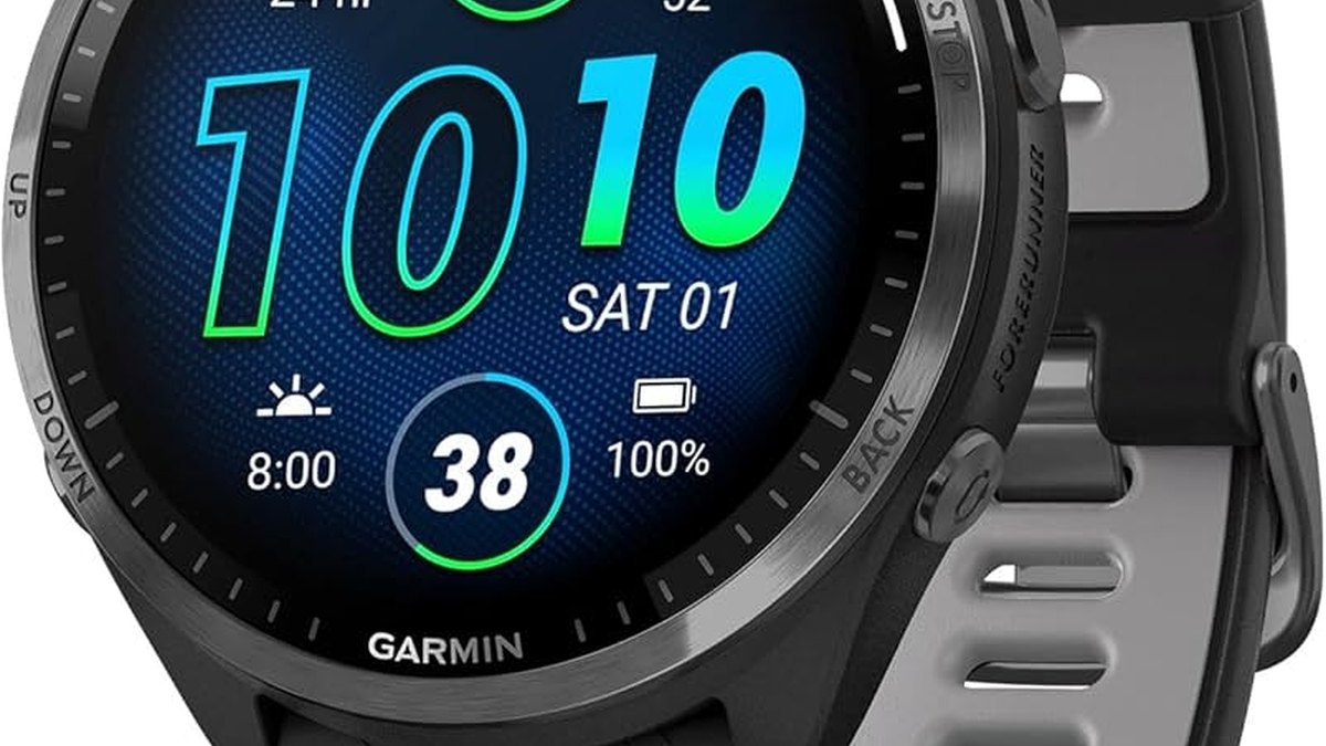 Garmin Forerunner 965 em oferta no Prime Day 2026: o relógio de corrida AMOLED com mapas