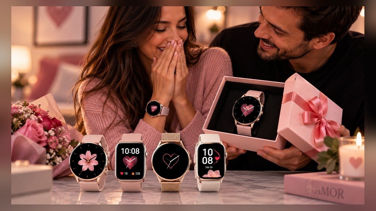 Melhor smartwatch para dar de presente para a namorada: guia completo