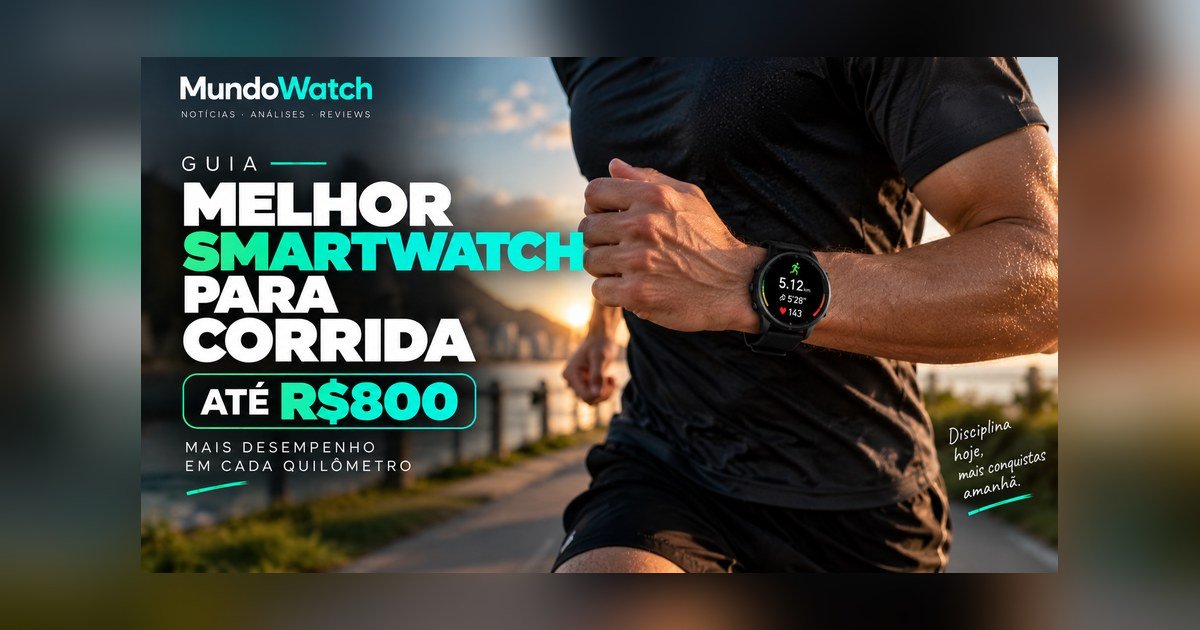 Melhor smartwatch para corrida até R$800: guia completo