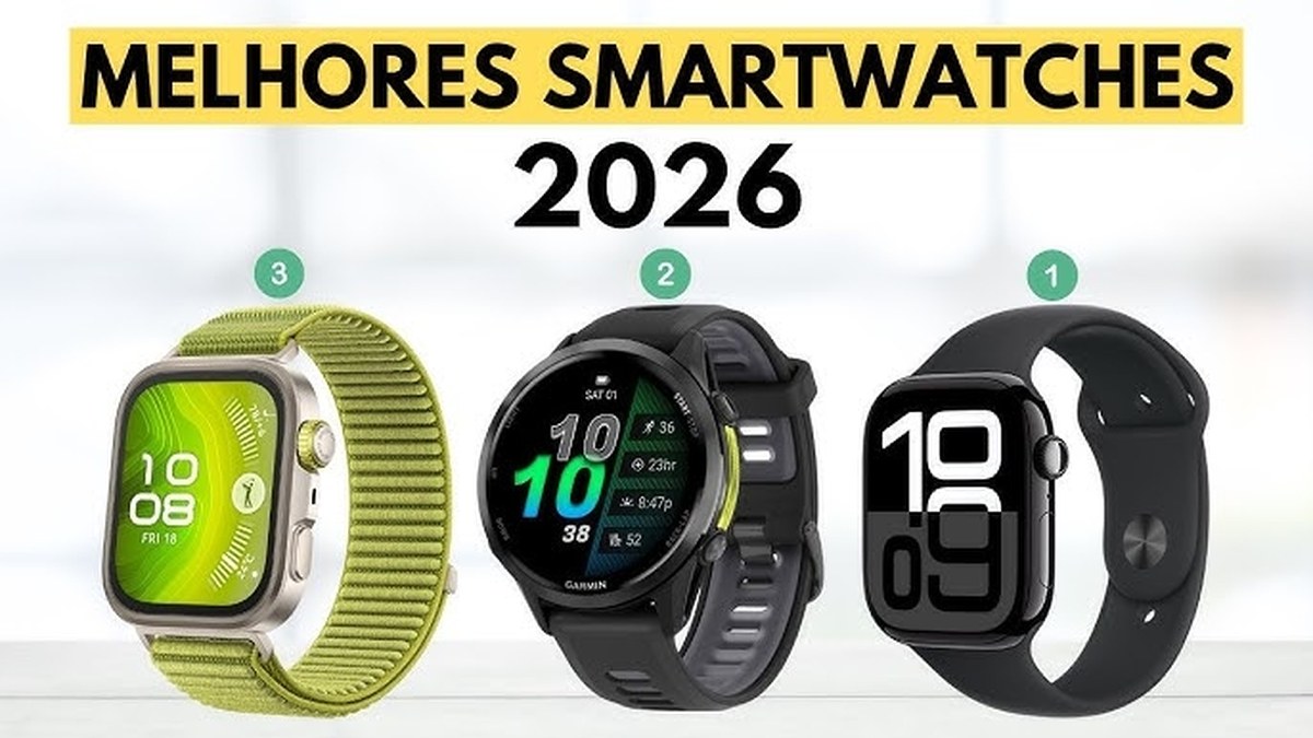 Melhores smartwatches para trabalho em 2026