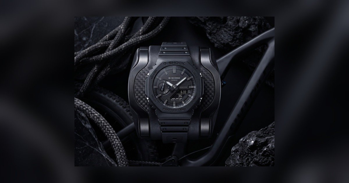 Novo G-Shock Luxe Black pode trazer Bluetooth e Tough Solar