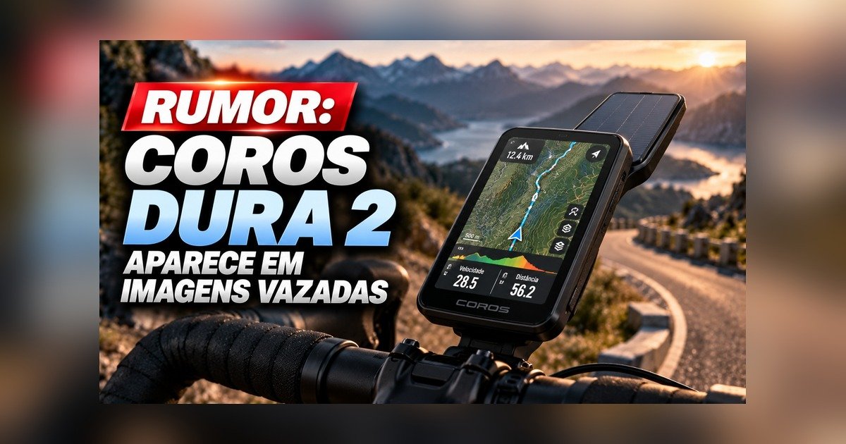 Coros Dura 2 Solar é anunciado: o rumor das imagens vazadas virou lançamento de US$ 499