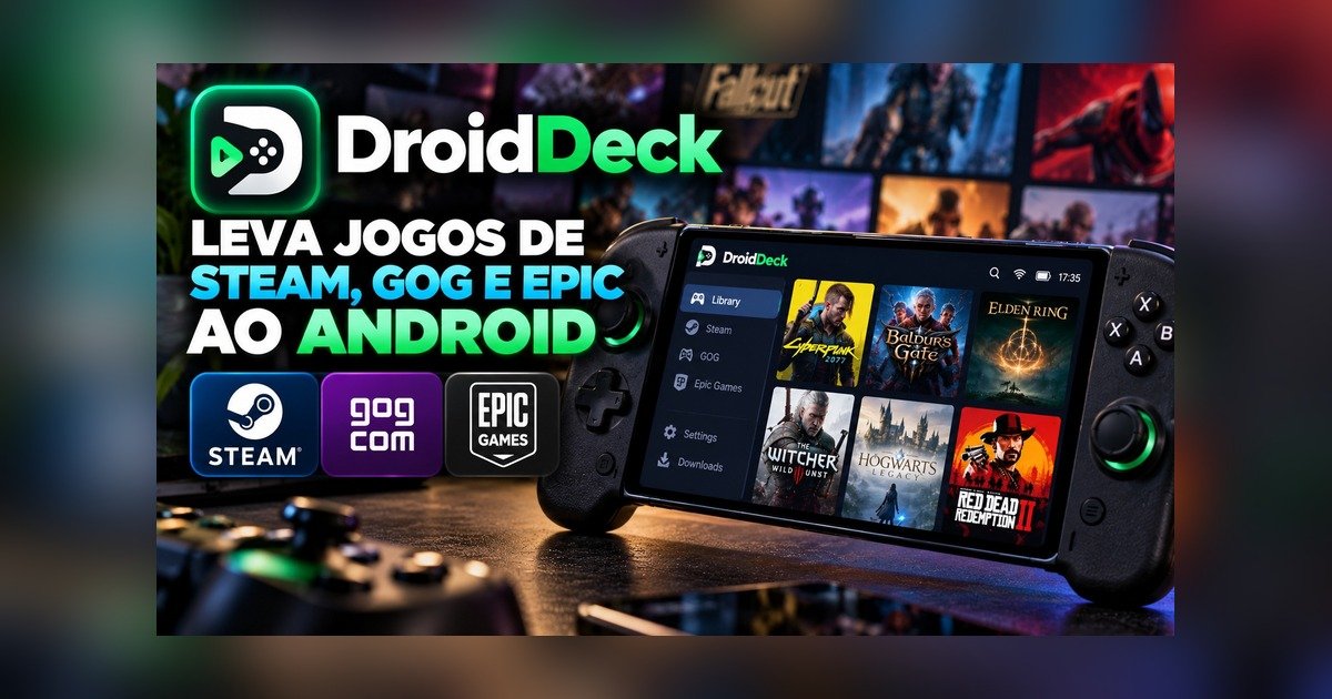 DroidDeck leva jogos de PC ao Android sem streaming, mas exige celular Snapdragon topo de linha