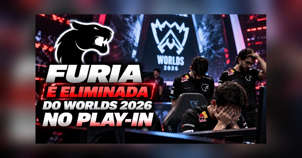 FURIA é eliminada do Worlds 2026 no Play-In: derrota por 3 a 1 para a MVK e 18º lugar