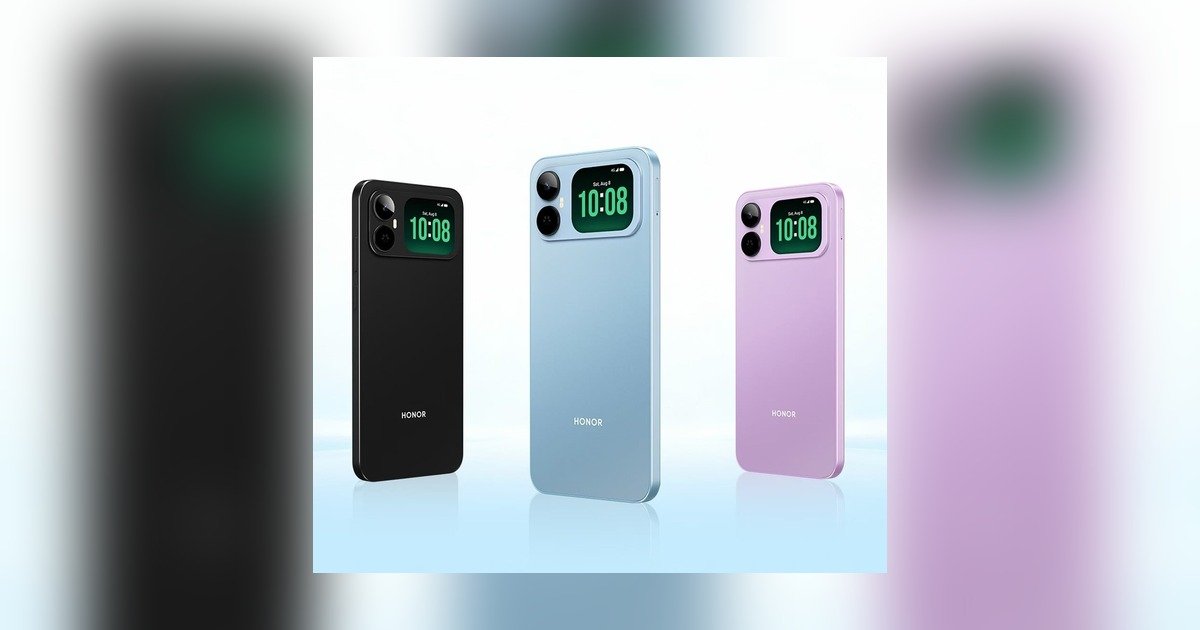 Honor Play20C com mini tela traseira de 2 polegadas