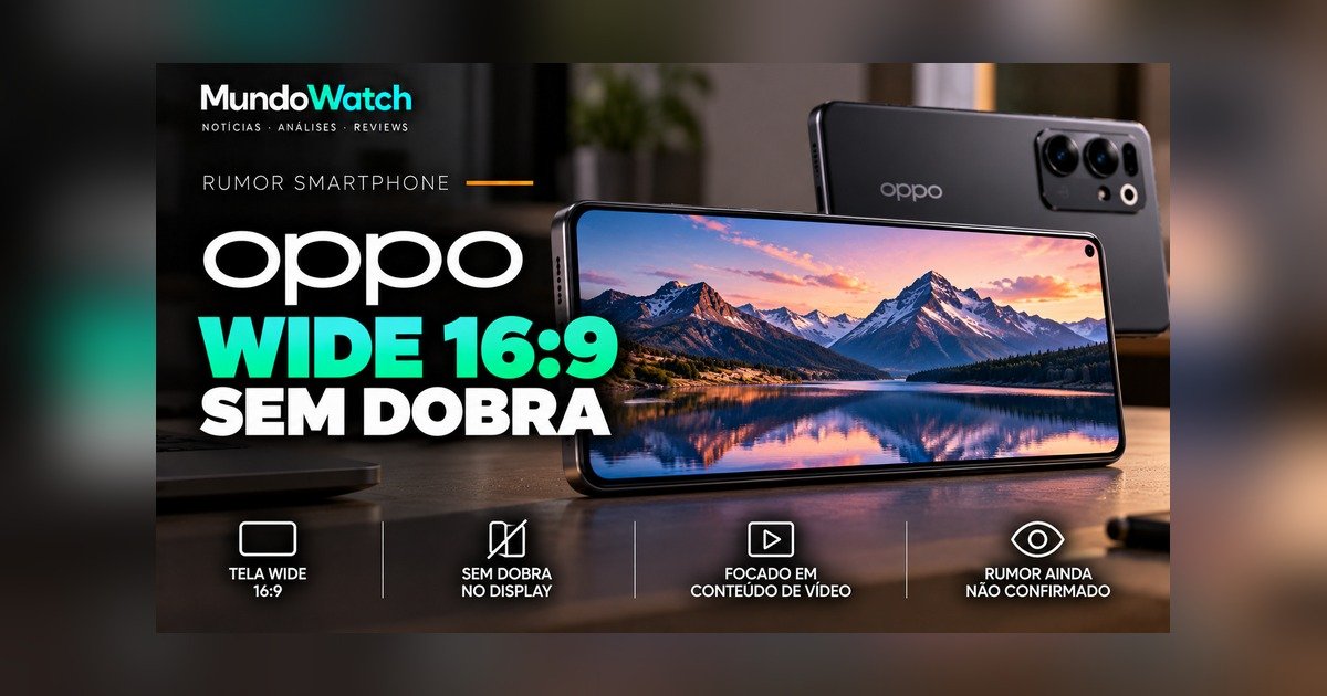 Oppo celular wide