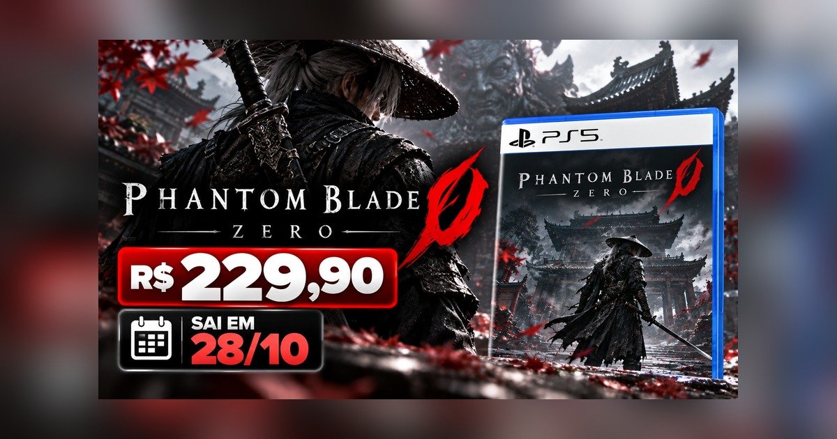 Phantom Blade Zero custa R$ 229,90 no PS5 e chega a PS5 e PC em 29 de outubro