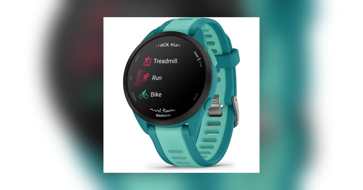 Garmin Forerunner 165 cai para R$ 1.429,91 no Pix com cupom no Mercado Livre