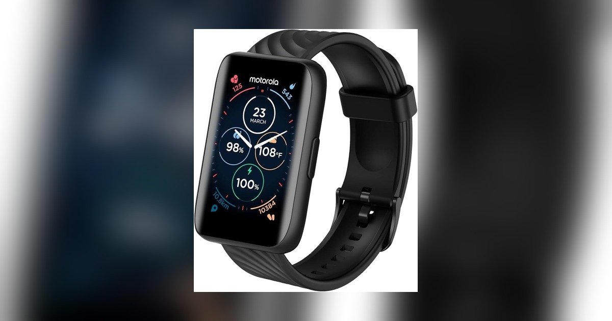 Motorola Moto Watch 40 em promoção na Amazon