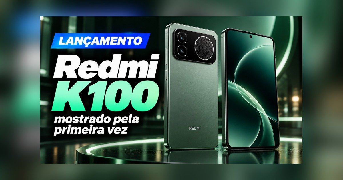 Redmi K100 em verde