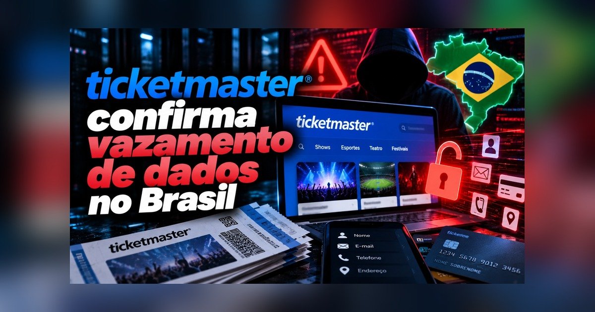 Ticketmaster Brasil e vazamento de dados de clientes