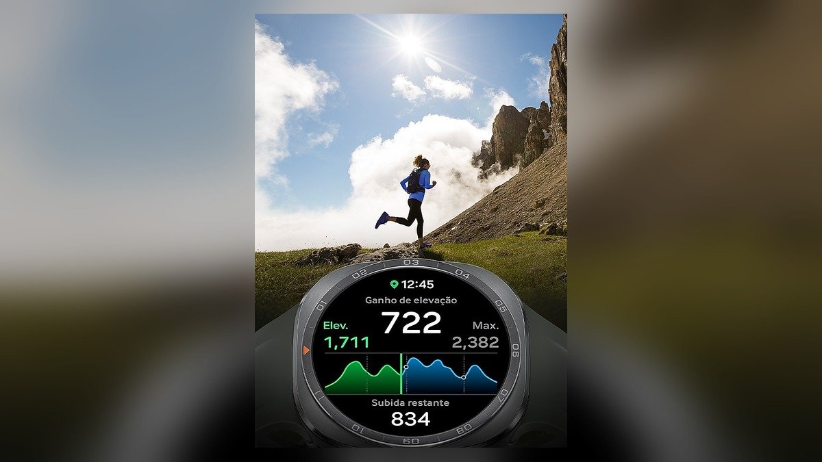 Interface vazada do Samsung Health revela recurso de corrida em trilha