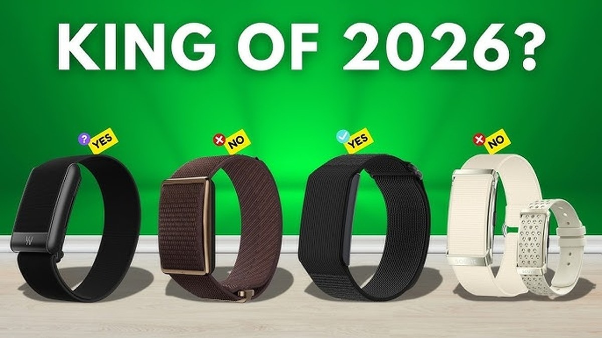 Trackers sem tela ganham força no CES 2026 e desafiam a WHOOP