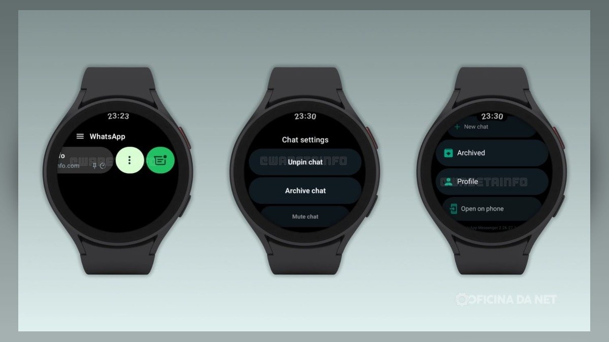 WhatsApp traz gerenciamento de conversas aprimorado para Wear OS