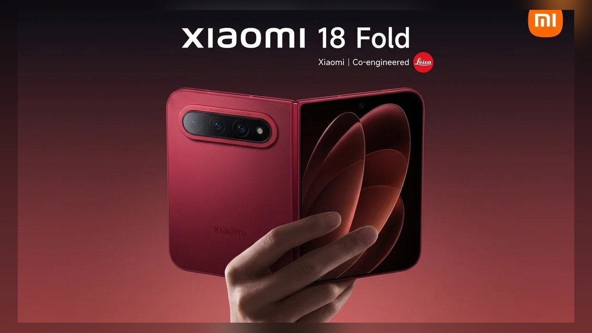 Xiaomi lança o 18 Fold, seu dobrável mais leve até hoje